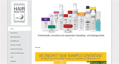 Desktop Screenshot of hairdoctor.de